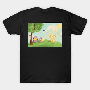 Easter Bunny Easter Eggs Hatched T-Shirt